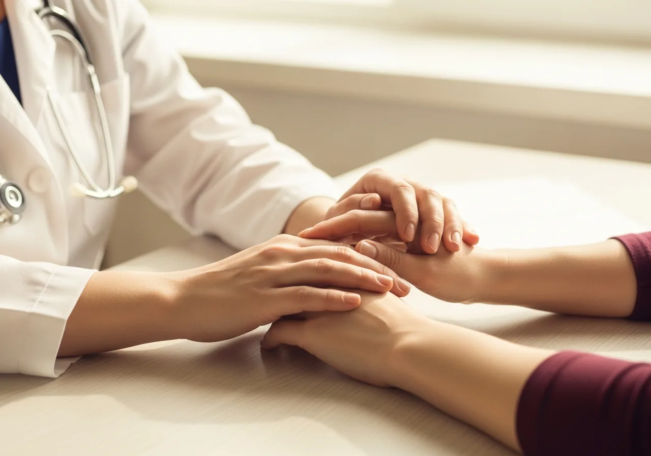 Arzt-Patient Konsultation